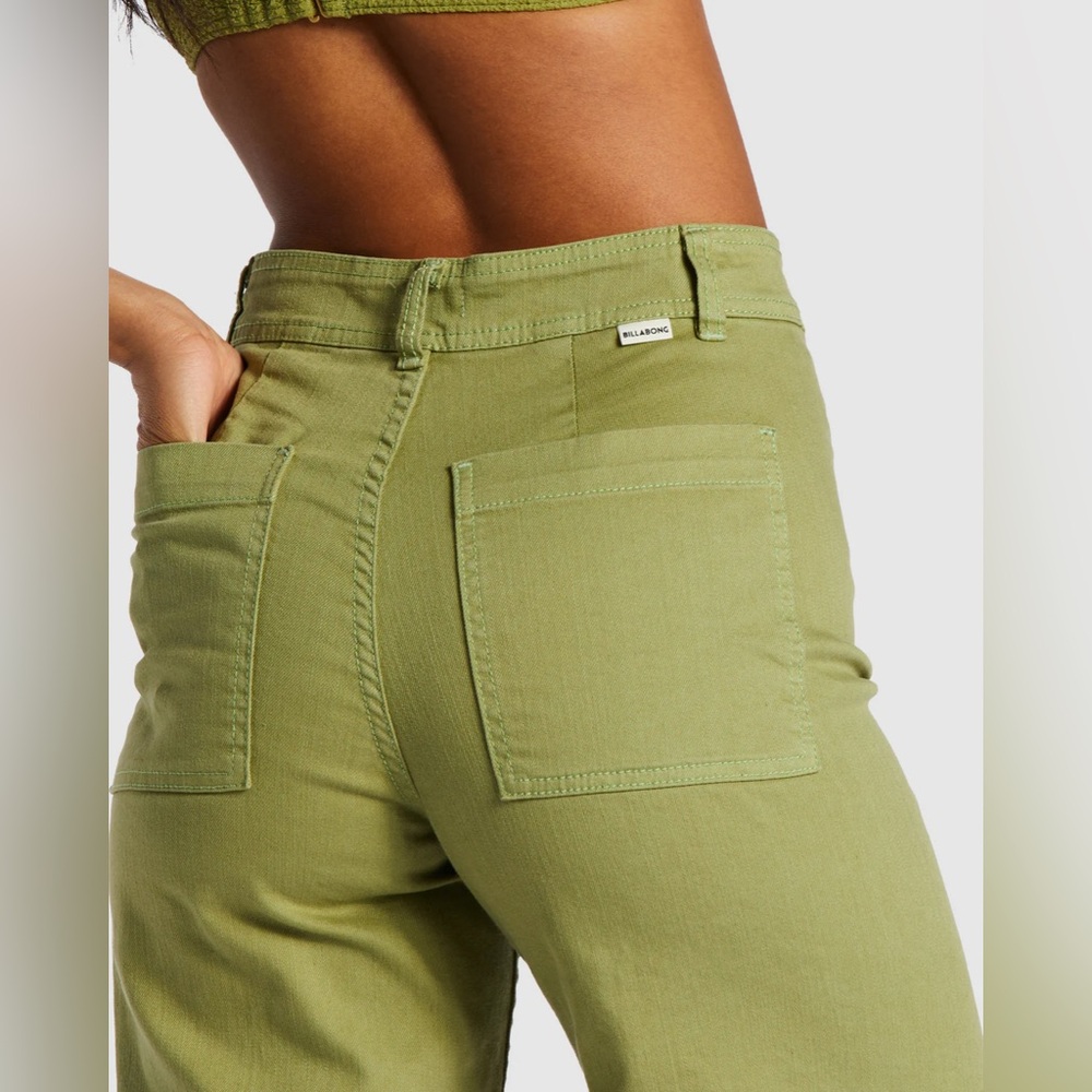 Billabong Free Fall Wide Leg Pants size 00 / size 24 - Picture 2 of 11